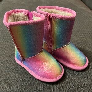 Harper Canyon Toddler Glitter Boots Size 5